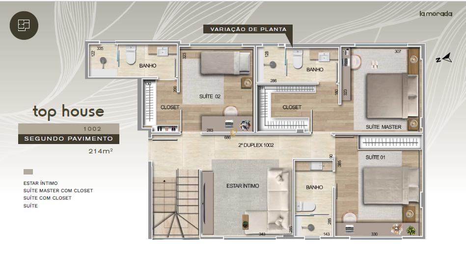 Cobertura, Sion, 3 Quartos, 3 Vagas, 3 Suítes
