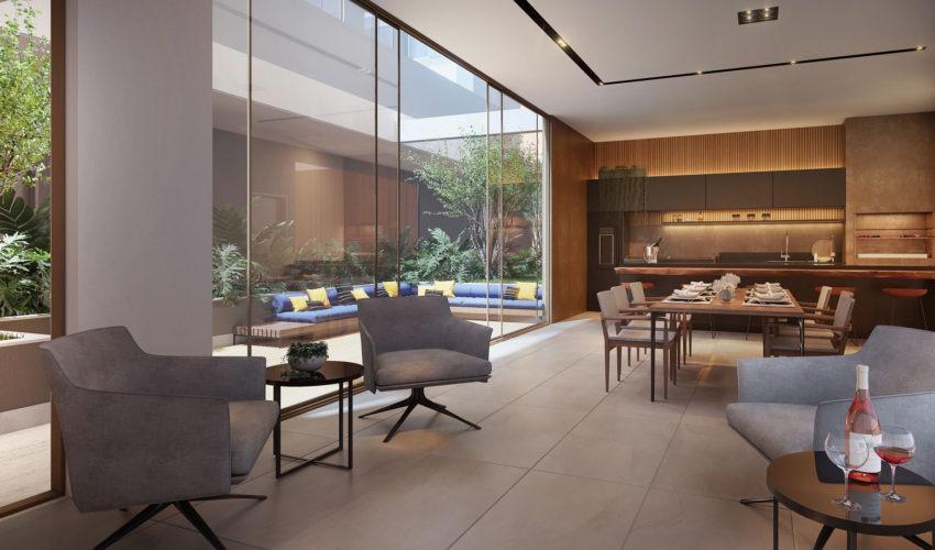 Apartamento, Funcionários, 4 Quartos, 3 Vagas, 2 Suítes