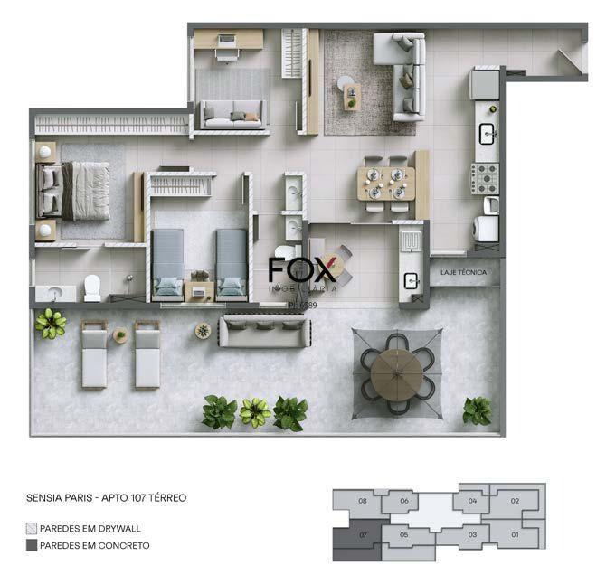 Apartamento, Coração de Jesus, 2 Quartos, 1 Vaga, 1 Suíte