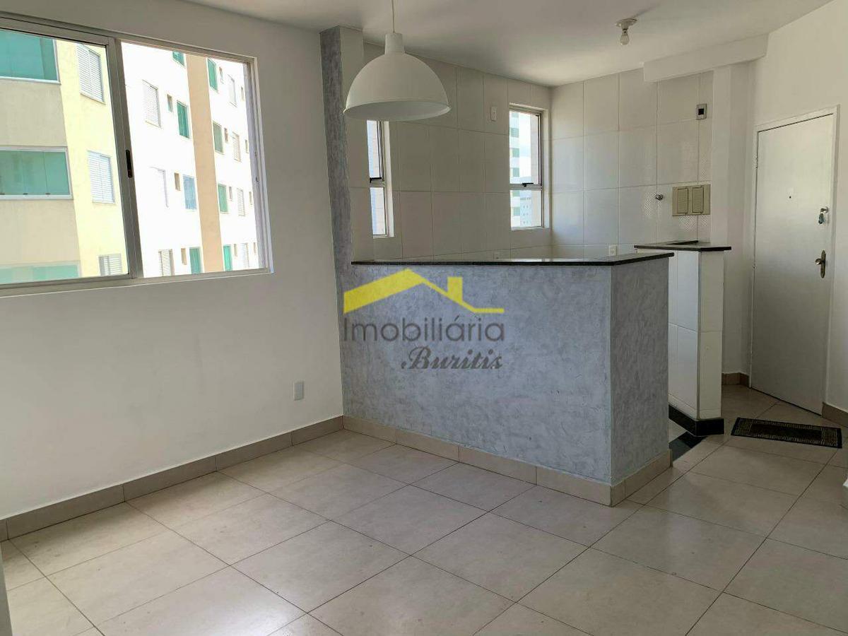 Apartamento, Buritis, 2 Quartos, 1 Vaga