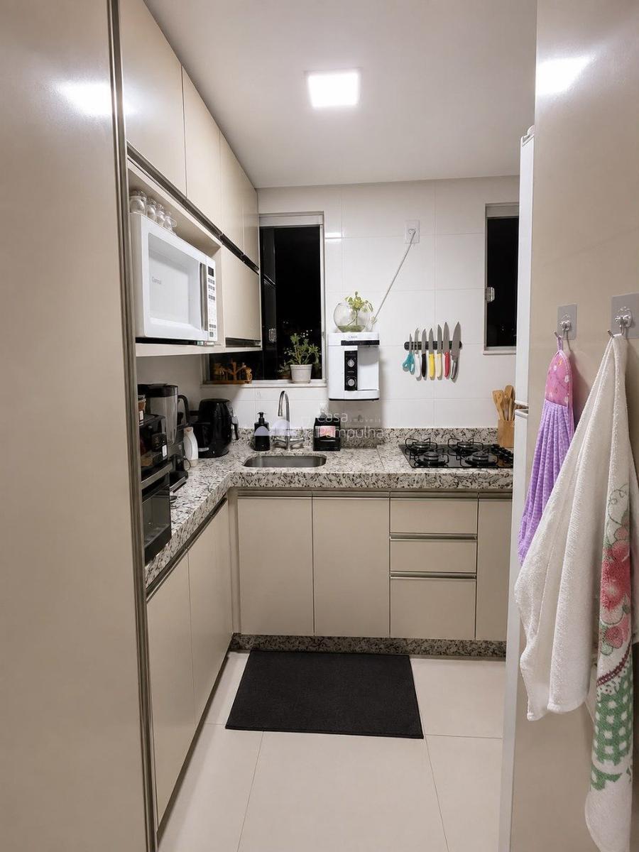 Apartamento, Santa Branca, 2 Quartos, 1 Vaga