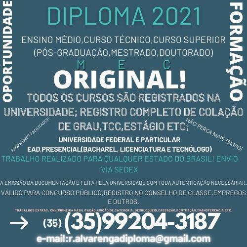 Curso 2021(graduação, Mestrado, Doutorado) Rápido