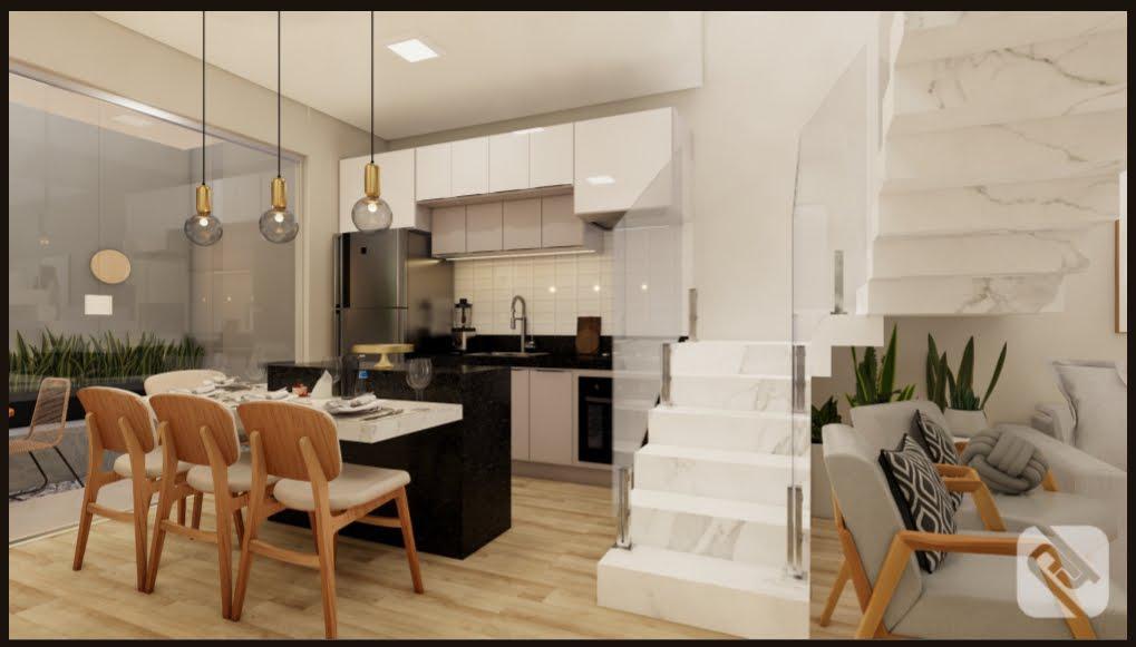 Casa, Jardim Primavera, 3 Quartos, 1 Vaga