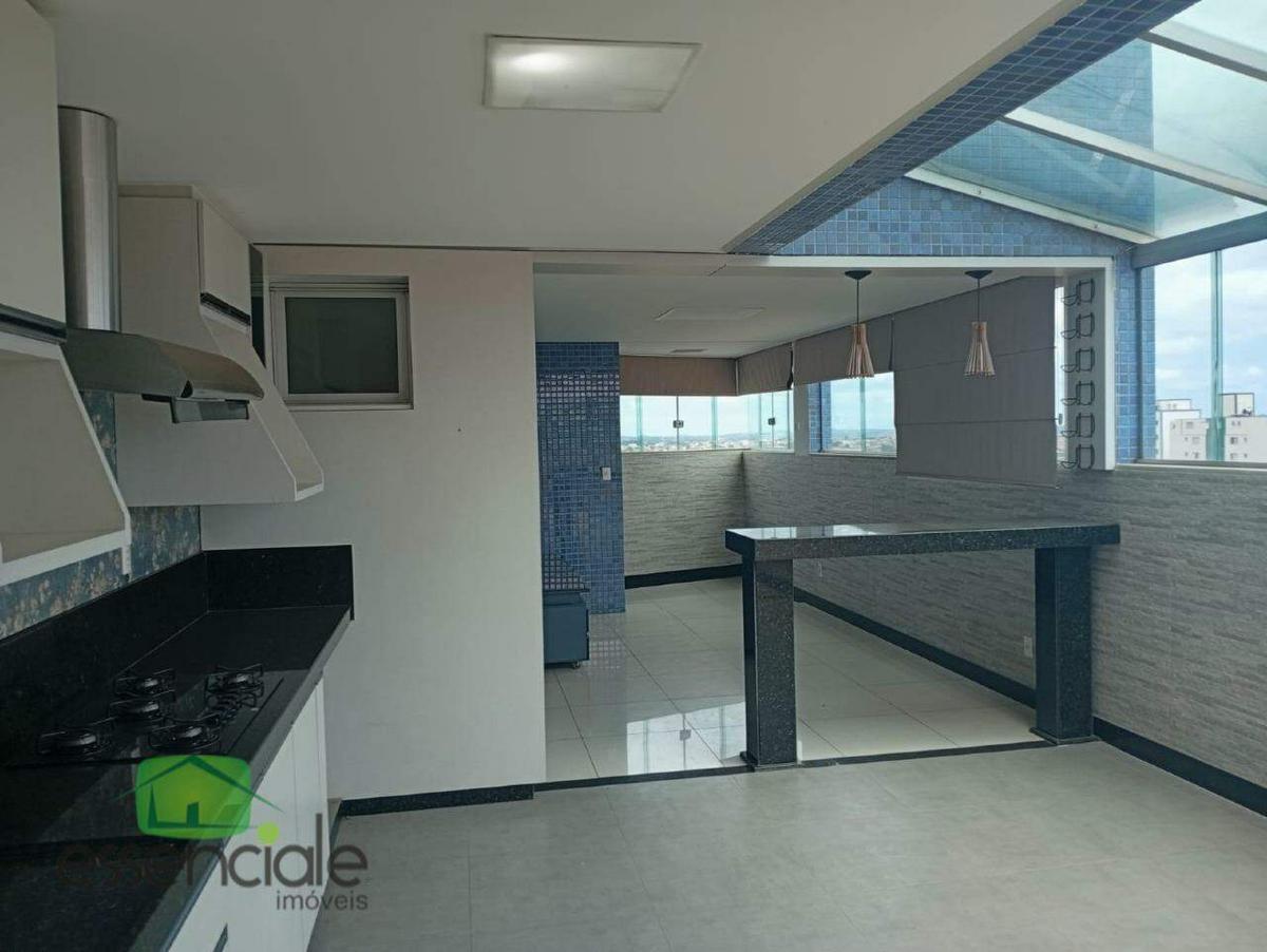 Cobertura, Eldorado, 3 Quartos, 4 Vagas, 1 Suíte