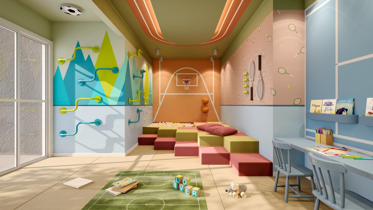 Apartamento, Califórnia, 3 Quartos, 0 Vaga, 1 Suíte