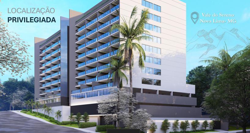 Apartamento, Vale do Sereno, 1 Quarto, 1 Vaga, 1 Suíte