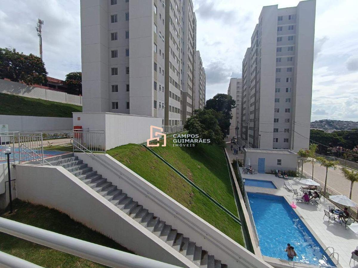 Apartamento, Diamante, 2 Quartos, 1 Vaga