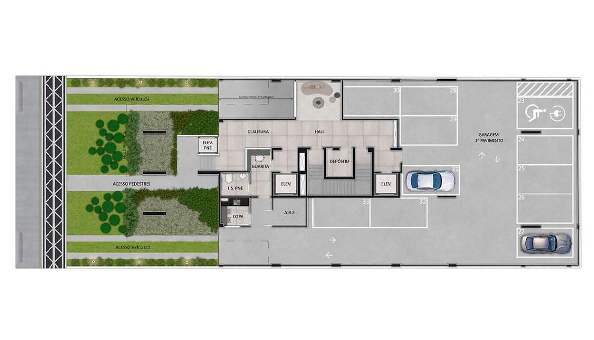 Apartamento, Lourdes, 3 Quartos, 2 Vagas, 1 Suíte