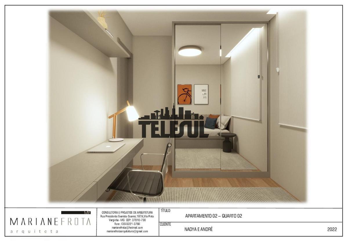 Apartamento, Jardim Andere, 3 Quartos, 2 Vagas, 1 Suíte