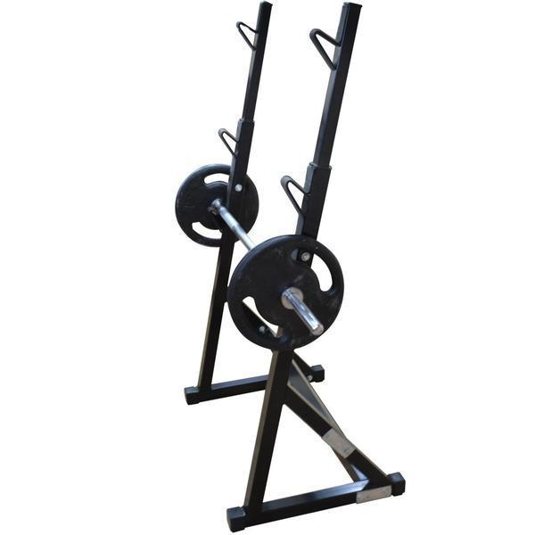 Suporte Cavalete Para Barra - Supino, Bíceps, Banco Livre e Mais...- Fitness Prado