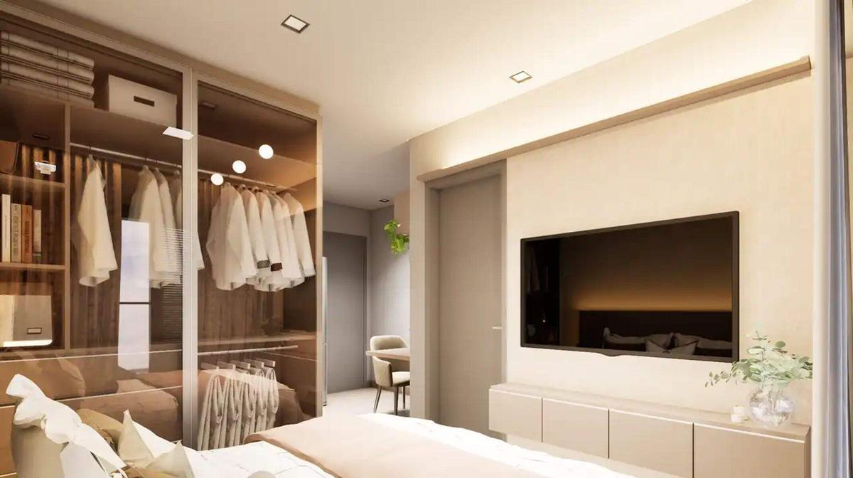 Apartamento, Santa Mônica, 1 Quarto, 1 Vaga