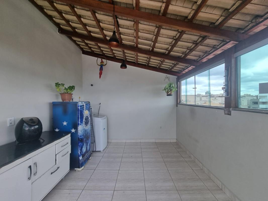 Cobertura, Jardim Riacho das Pedras, 2 Quartos, 1 Vaga