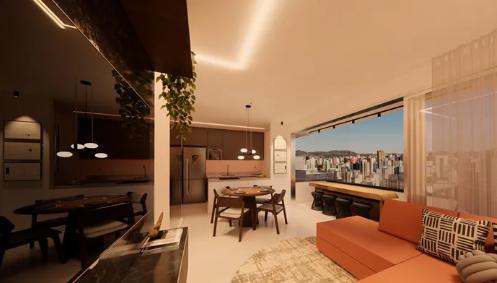 Apartamento, Centro, 3 Quartos, 0 Vaga, 1 Suíte