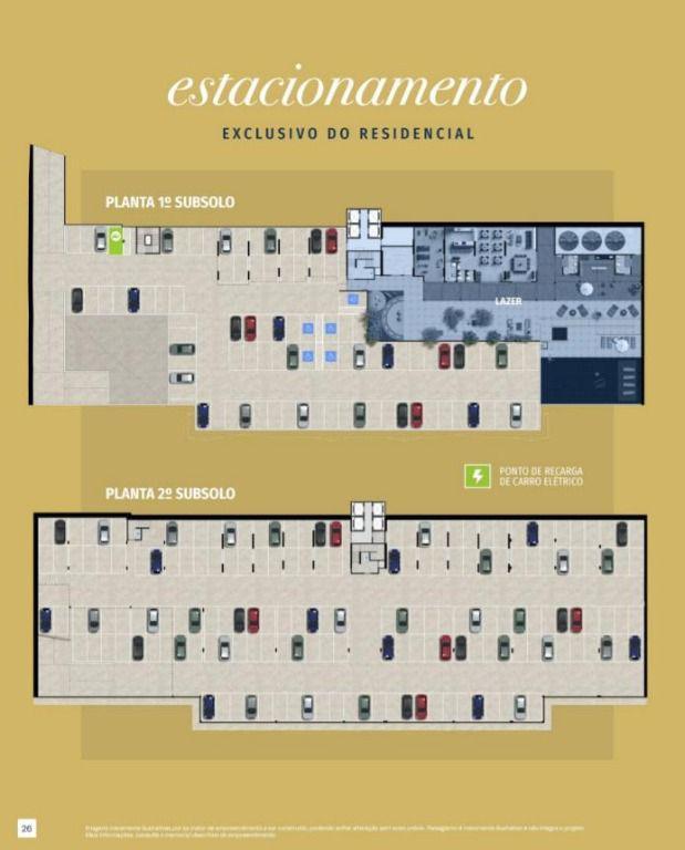 Apartamento, Estoril, 2 Quartos, 1 Vaga, 1 Suíte