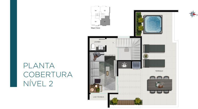 Apartamento, Nova Granada, 2 Quartos, 2 Vagas, 1 Suíte