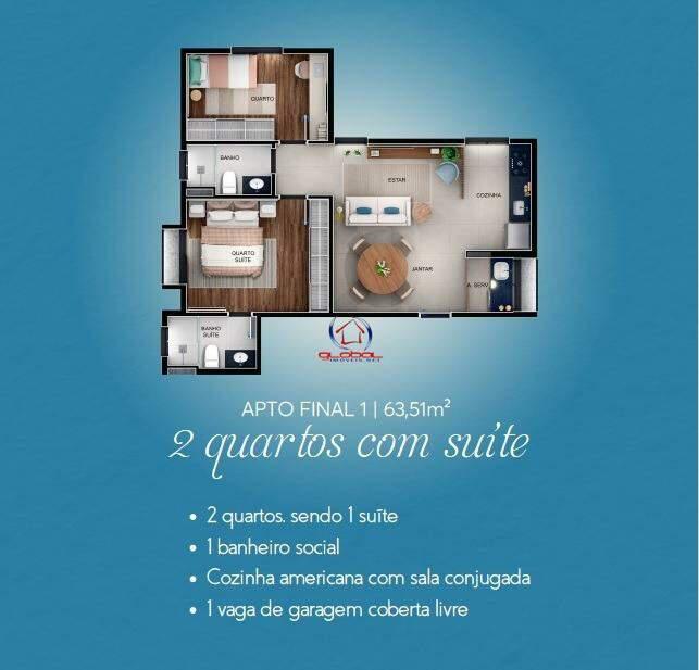 Apartamento, Ouro Preto, 2 Quartos, 1 Vaga, 1 Suíte
