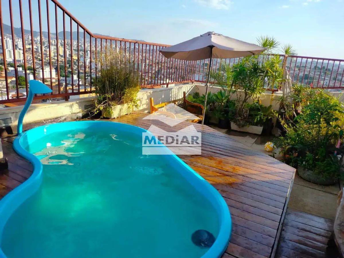 Cobertura, Santa Cruz, 3 Quartos, 2 Vagas, 1 Suíte