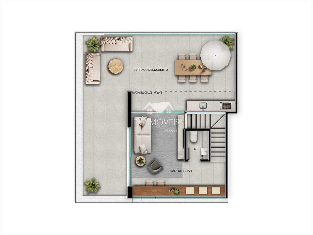 Apartamento, Barreiro, 3 Quartos, 2 Vagas, 1 Suíte