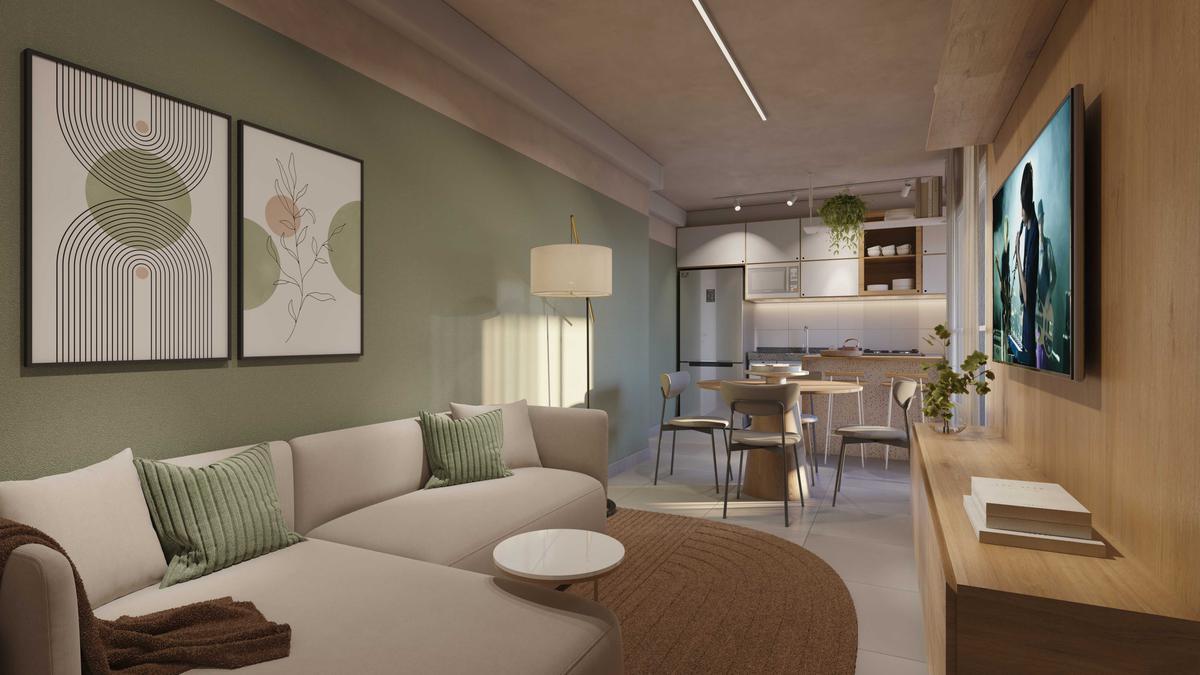 Apartamento, Santa Terezinha, 2 Quartos, 1 Vaga, 1 Suíte