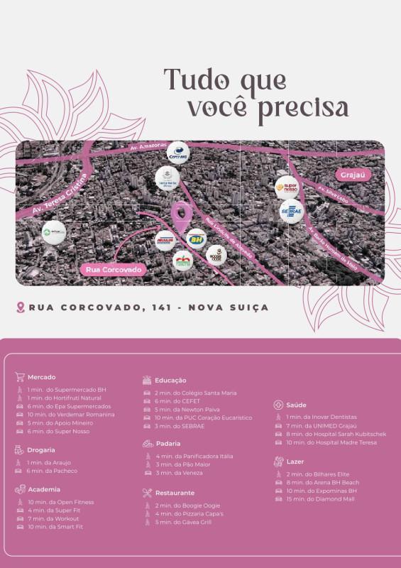 Apartamento, Nova Suíssa, 2 Quartos, 2 Vagas, 1 Suíte