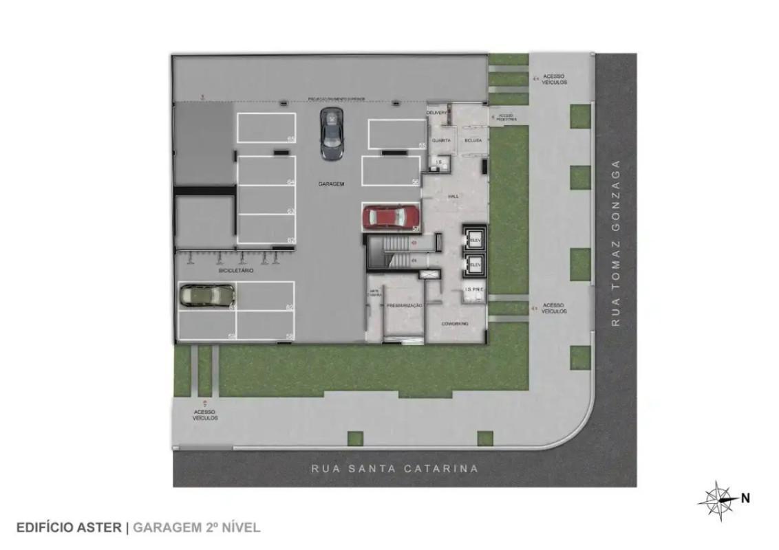 Apartamento, Lourdes, 3 Quartos, 2 Vagas, 2 Suítes