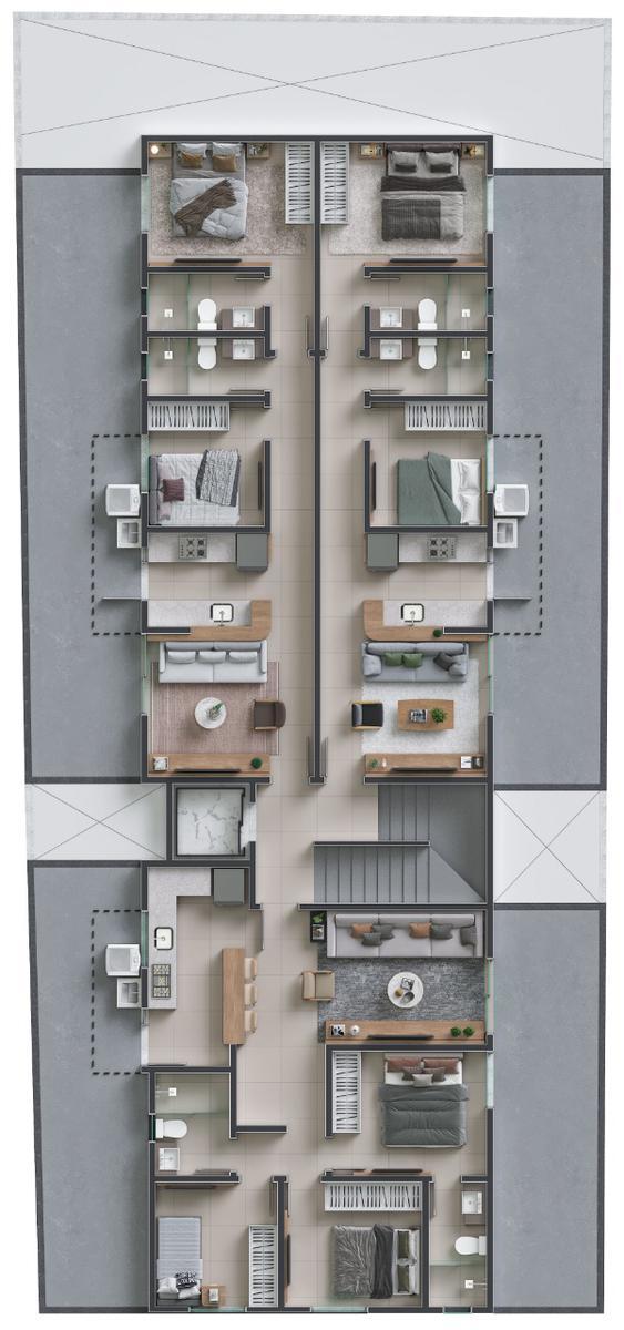 Apartamento, Santa Mônica, 2 Quartos, 1 Vaga, 1 Suíte