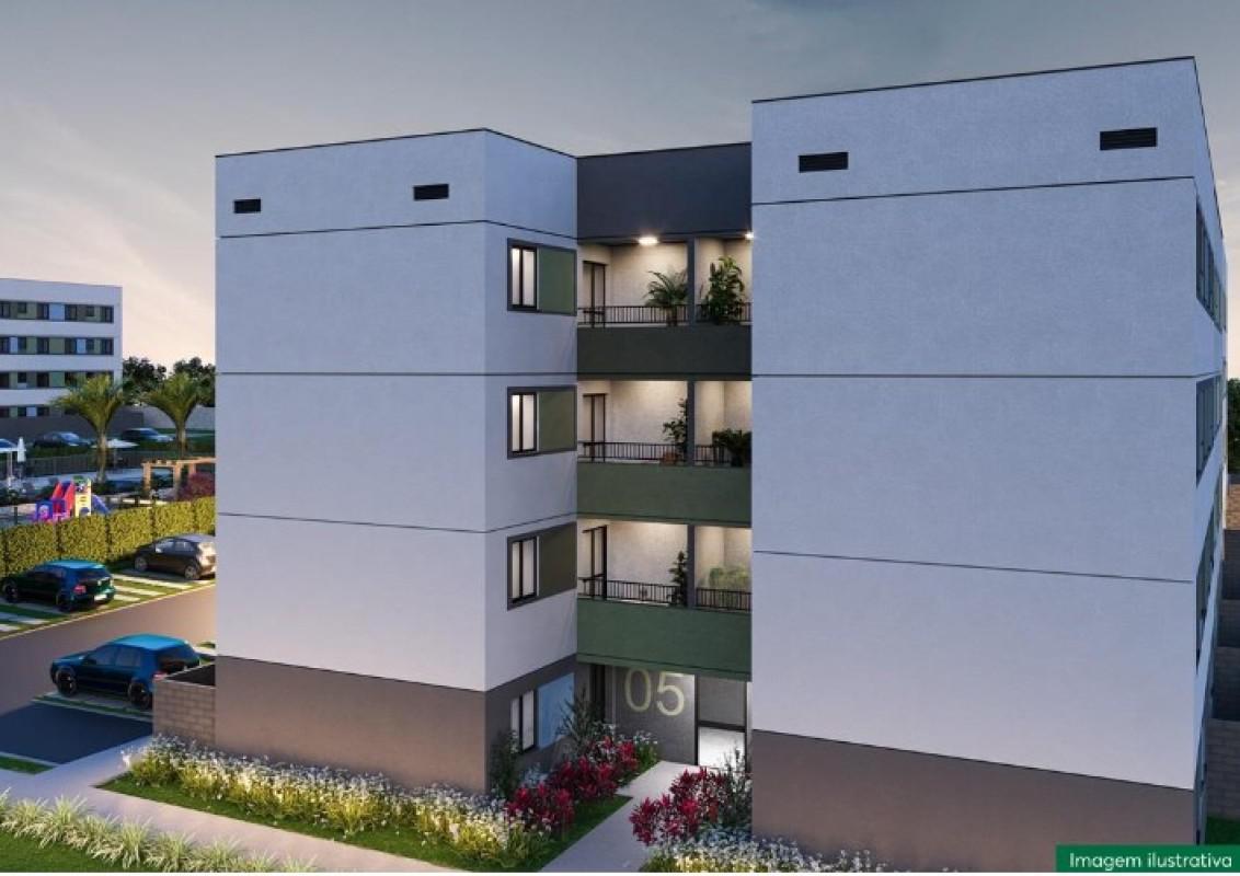 Apartamento, Três Barras, 2 Quartos, 1 Vaga