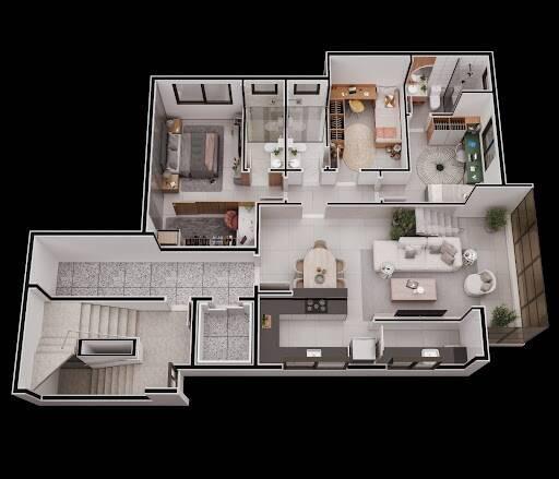 Apartamento, Horto, 3 Quartos, 2 Vagas, 2 Suítes