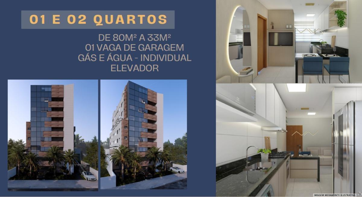 Apartamento, Barro Preto, 2 Quartos, 1 Vaga