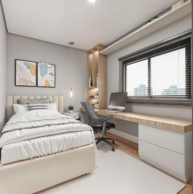 Apartamento, Vila Clóris, 3 Quartos, 2 Vagas, 1 Suíte