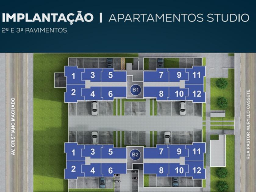 Apartamento, Guarani, 2 Quartos, 1 Vaga