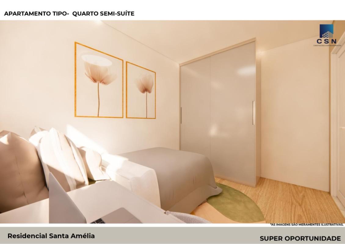 Apartamento, Santa Amélia, 2 Quartos, 1 Vaga, 1 Suíte