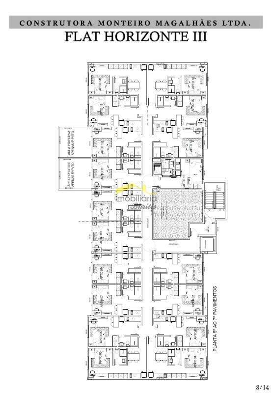 Apartamento, Buritis, 1 Quarto, 1 Vaga, 1 Suíte