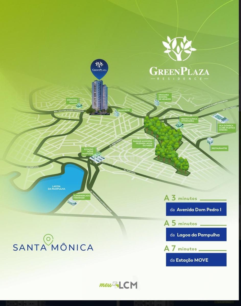 Apartamento, Santa Mônica, 2 Quartos, 2 Vagas