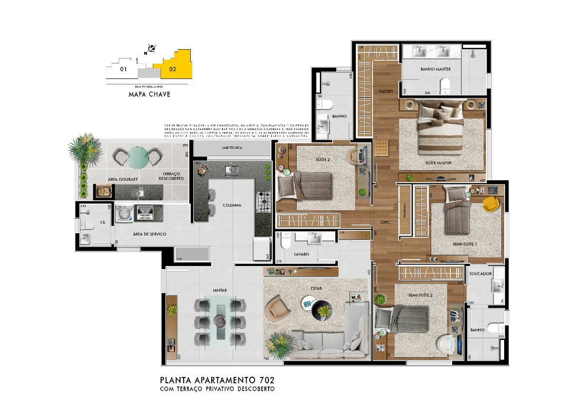 Apartamento, Santo Antônio, 4 Quartos, 3 Vagas, 2 Suítes