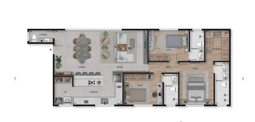 Apartamento, São Lucas, 3 Quartos, 2 Vagas, 3 Suítes