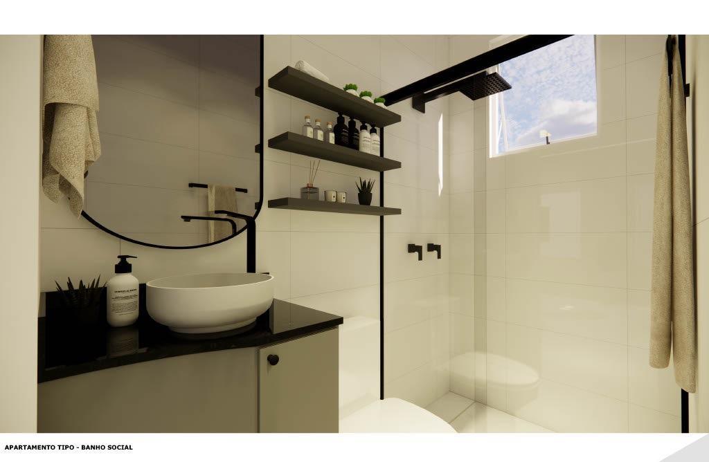 Apartamento, Santa Branca, 2 Quartos, 1 Vaga, 1 Suíte