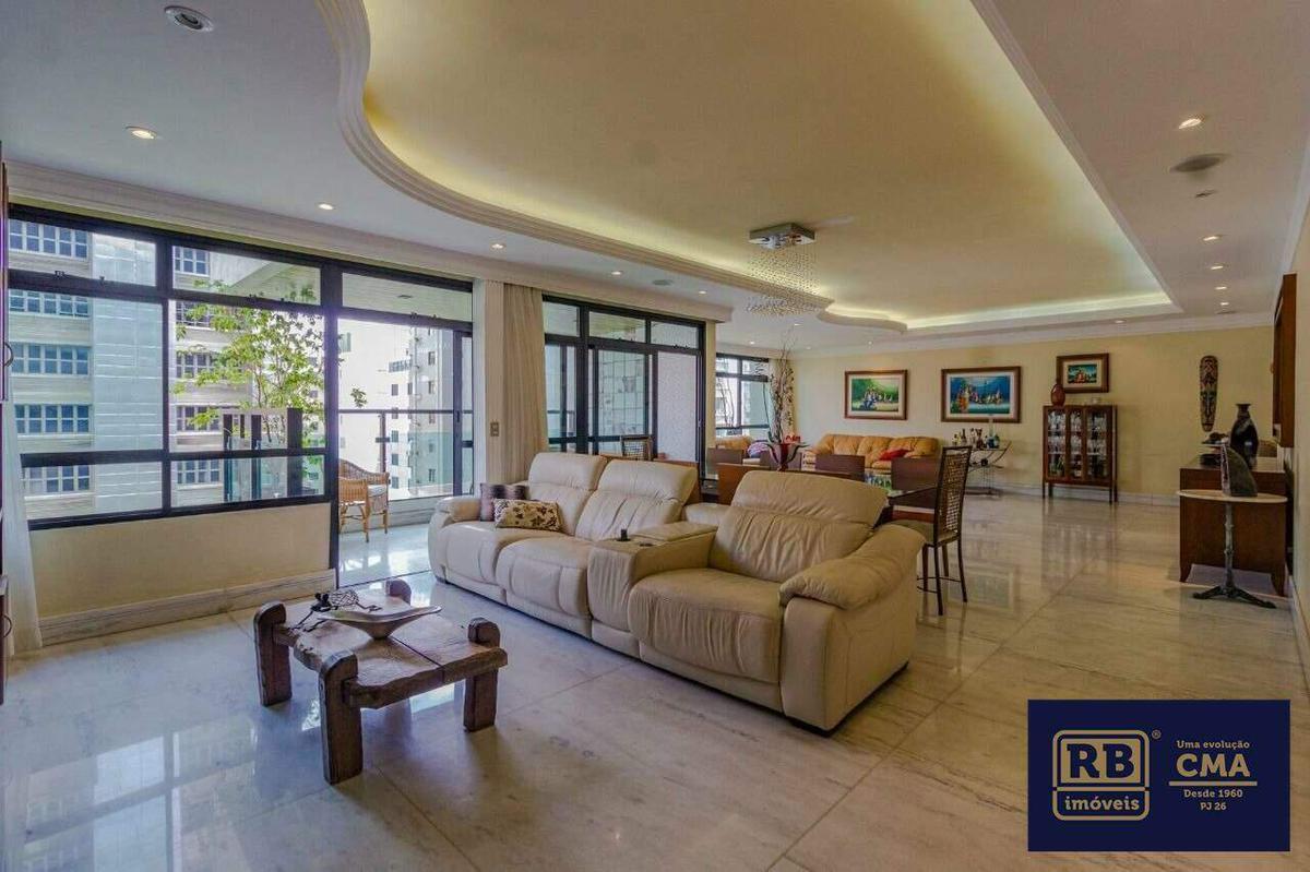 Apartamento, Funcionários, 4 Quartos, 4 Vagas, 3 Suítes