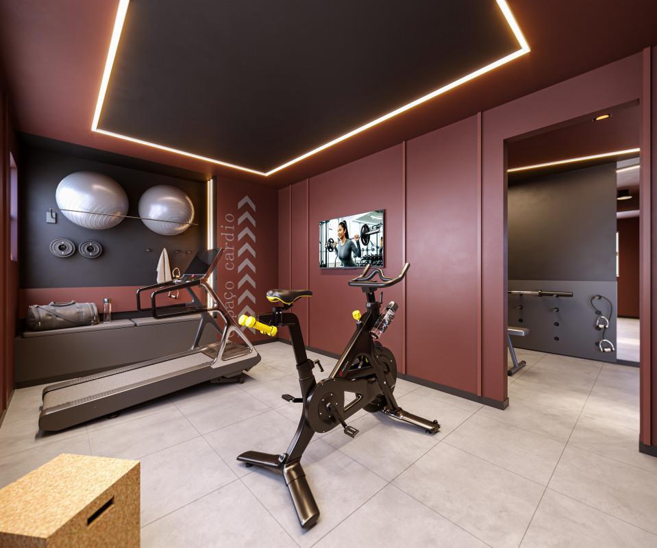 Apartamento, Califórnia, 3 Quartos, 0 Vaga, 1 Suíte