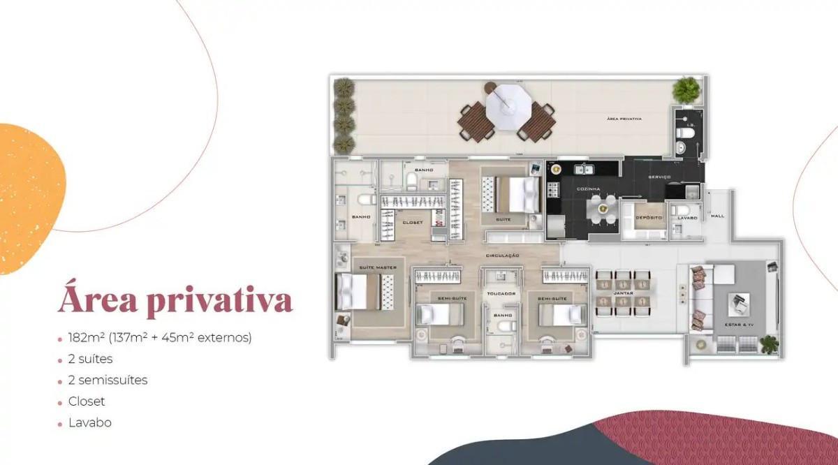 Apartamento, Cidade Nova, 4 Quartos, 3 Vagas, 4 Suítes