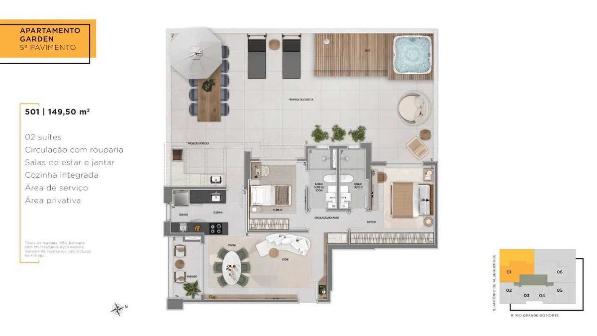 Apartamento, Savassi, 2 Quartos, 1 Vaga, 1 Suíte