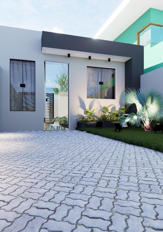 Casa, Eldorado, 2 Quartos, 2 Vagas