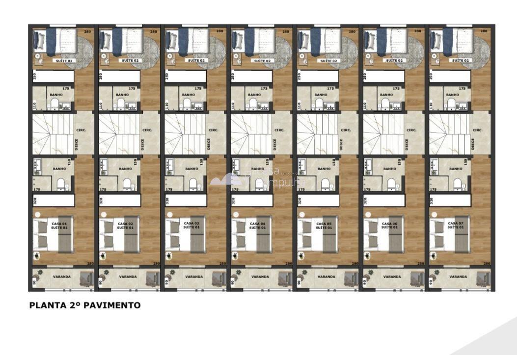 Casa, Candelária, 2 Quartos, 1 Vaga, 2 Suítes