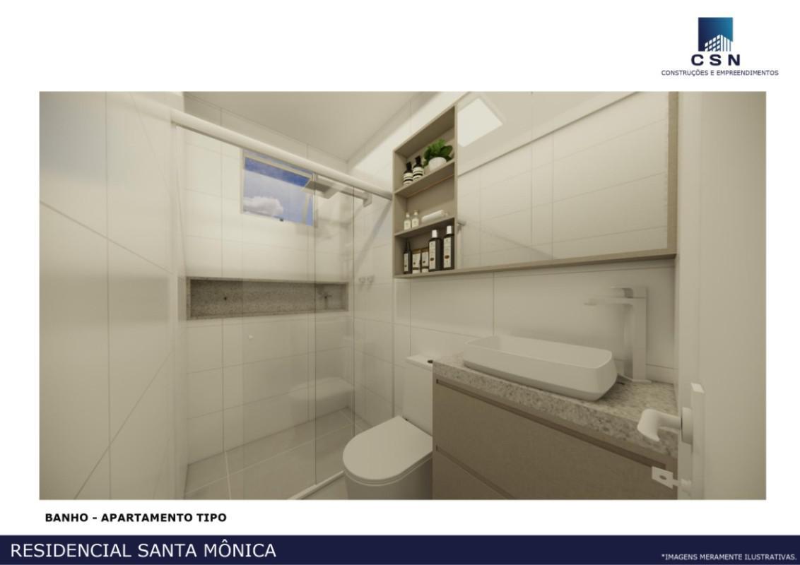 Apartamento, Santa Branca, 2 Quartos, 1 Vaga, 1 Suíte