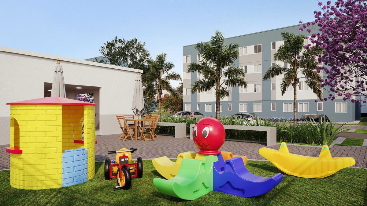 Apartamento, Caiapós, 2 Quartos, 1 Vaga