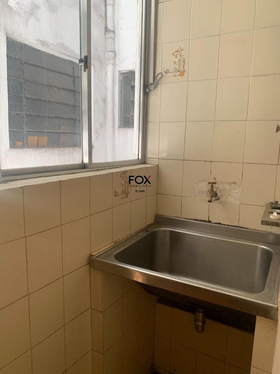 Apartamento, Funcionários, 3 Quartos, 0 Vaga