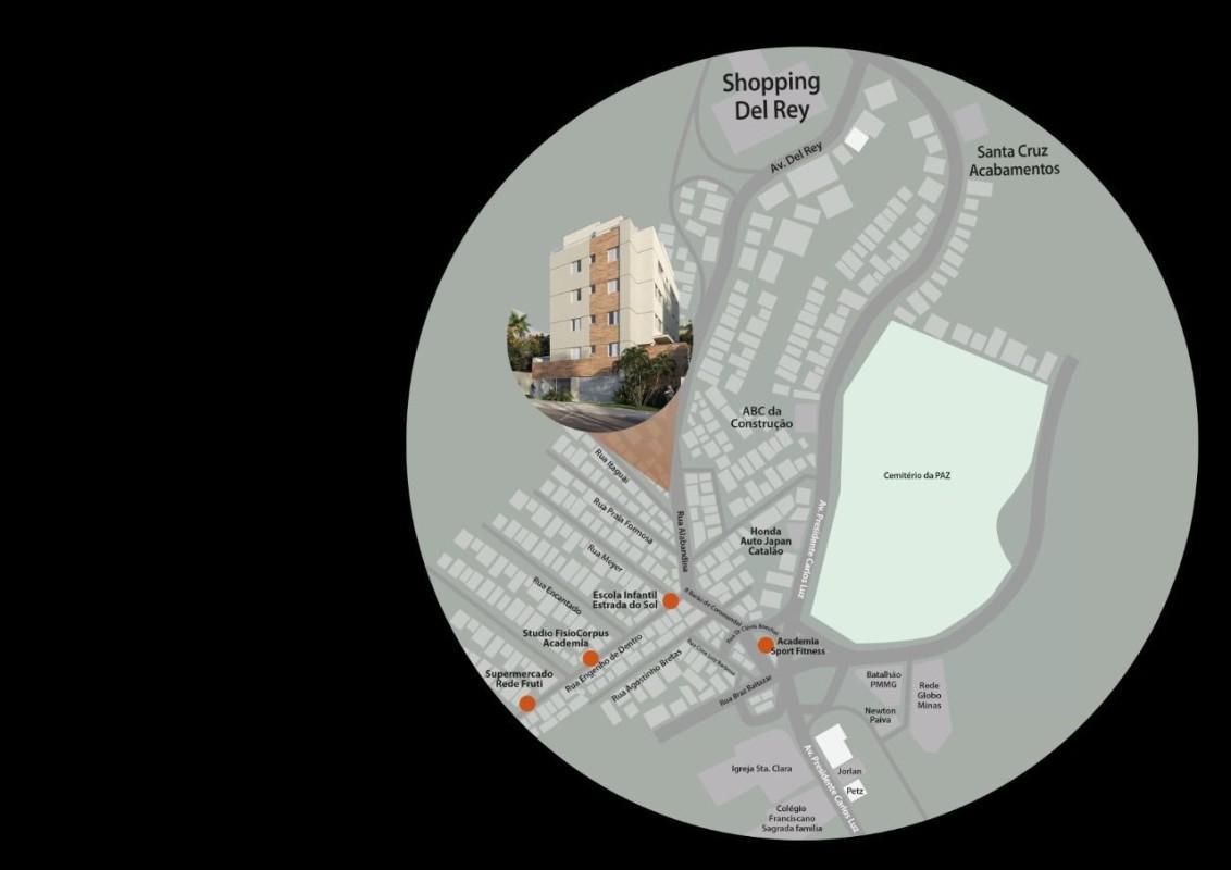 Cobertura, Caiçaras, 2 Quartos, 1 Vaga, 1 Suíte