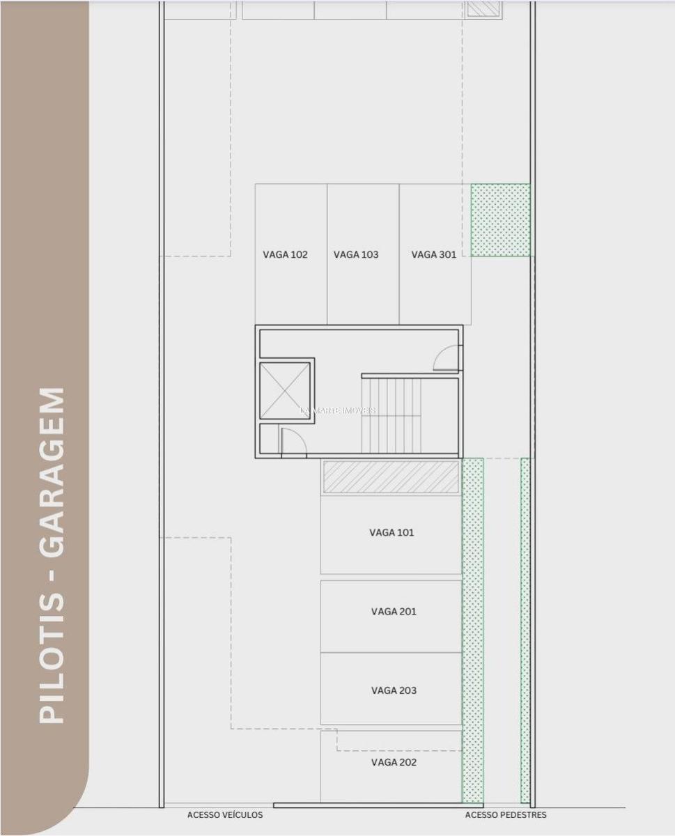 Apartamento, Santa Cruz Industrial, 2 Quartos, 1 Vaga, 1 Suíte