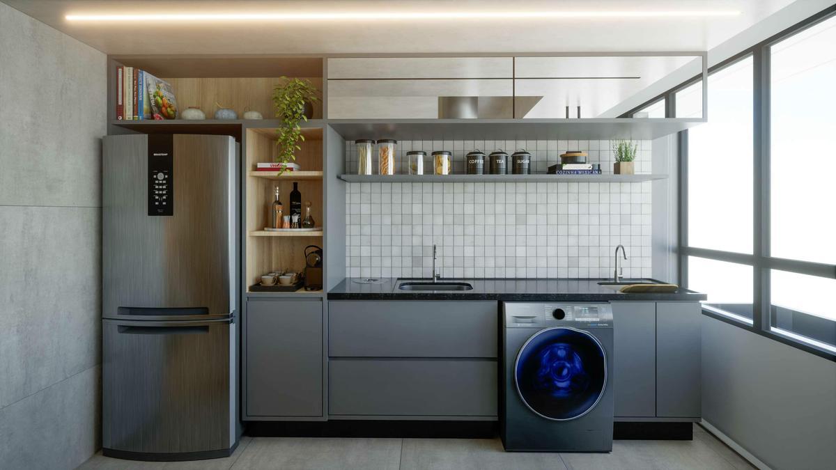 Apartamento, Nova Granada, 2 Quartos, 0 Vaga, 1 Suíte