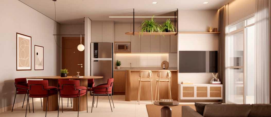 Apartamento, Ressaca, 2 Quartos, 1 Vaga, 1 Suíte